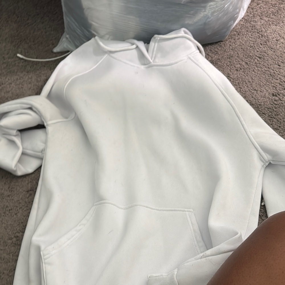 White Hoodie